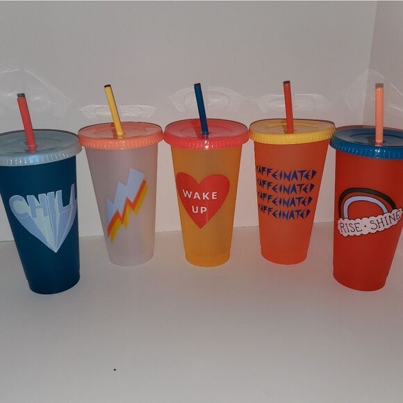 Starbucks Reuseable Cold Cups Summer 2020 NEW - Picture 1 of 11